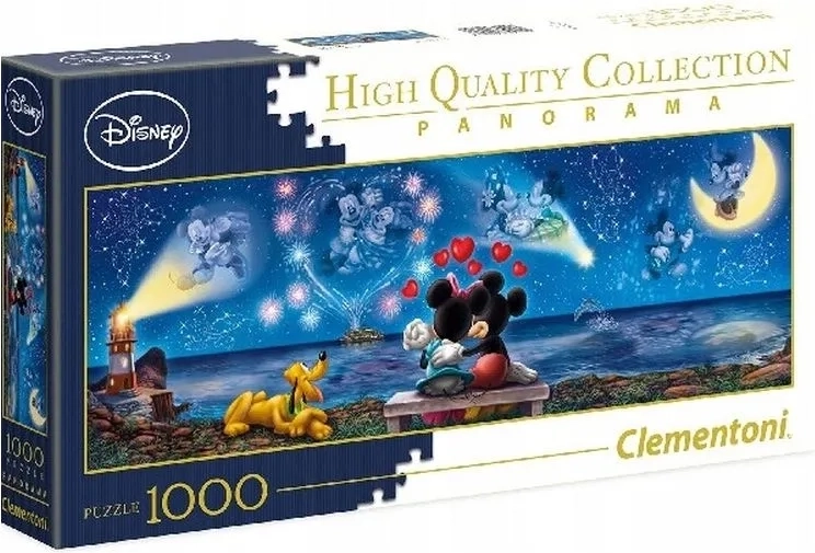 Panorámaképes puzzle DISNEY MICKEY & MINNIE 1000 darab