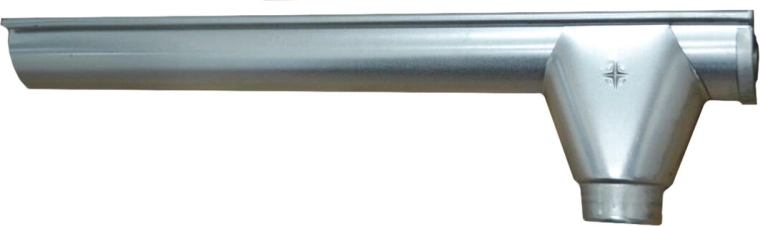 Jobb oldali végvápa P+V 250 mm, horganyzott acél