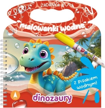 Feladatok és vízzel színezhető kifestők – Dinoszauruszok