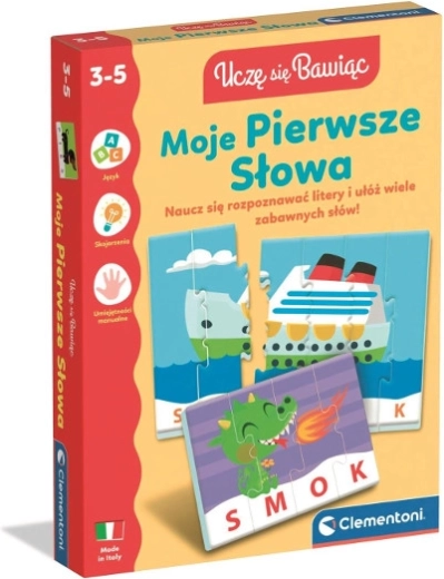 Puzzle – Első szavaim – oktatójáték 3–5 éves gyerekeknek