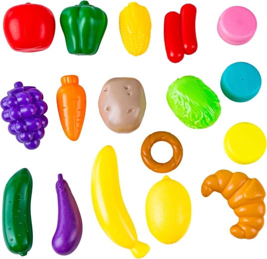 Gazdag tartozékok szupermarketes játékhoz