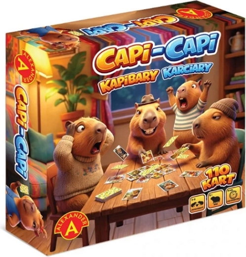 Capi-Capi – kapibarák kártyáznak