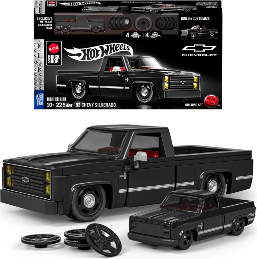 Mattel Brick Shop Hot Wheels Speed Series ’83 Chevy Silverado – 225 darabos építőkészlet