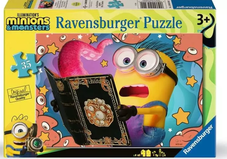 Ravensburger puzzle Mimoni a monstra 35 darabos