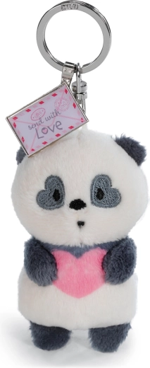 NICI Love panda plüss kulcstartó 8 cm