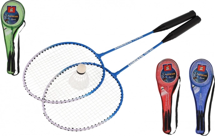 Tollaslabdakészlet 2 ütővel és 1 labdával tokban, 64 cm