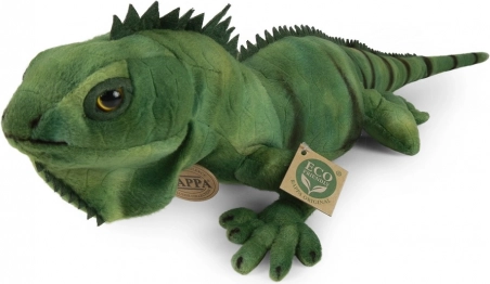 Zöld plüss Leguán 70 cm Eco
