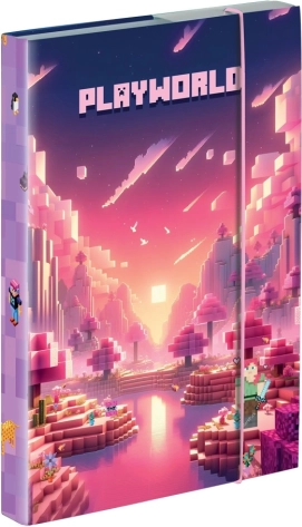 A4-es füzetdoboz Playworld Lány