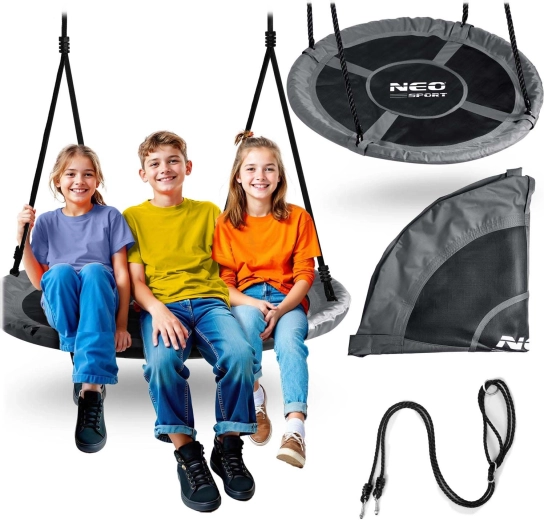 NEO-SPORT Swingo körhinta fészekhinta 110 cm
