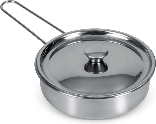 Lábas fedővel a kis kulináris kísérletekhez