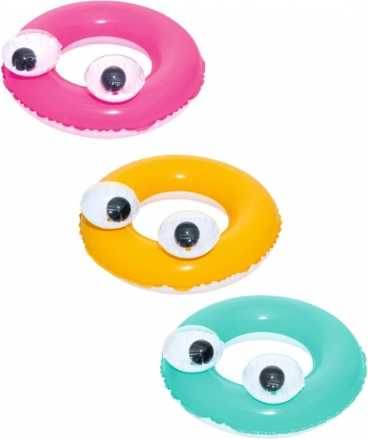 Bestway gyermek felfújható úszógumi szemekkel 61 cm - 1 db