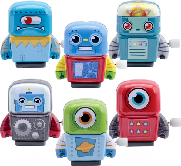 Felhúzható mini robot Schylling