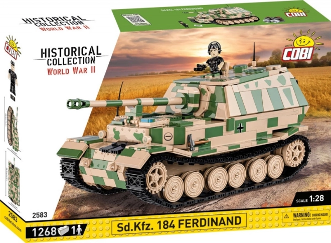 Sd.Kfz. 184 Ferdinand harckocsi-építőkészlet 1:28