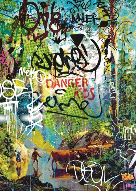 Heye puzzle Rebrush! Veszélyes gyerekek 1000 darab