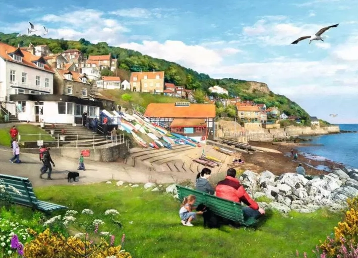 Yorkshire festői partvidéke