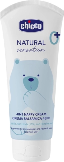Chicco cink-oxidot és pantenolt tartalmazó popsikrém, 100 ml