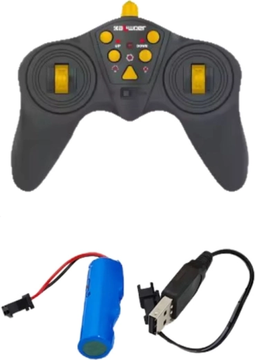 Teljes készlet távirányítóval és töltéssel