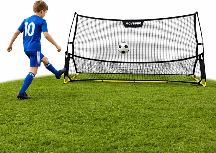 MovEpro kétoldalas futball rebounder 223 × 118 cm