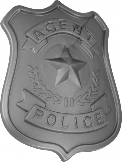 Valósághű rendőrségi jelvény