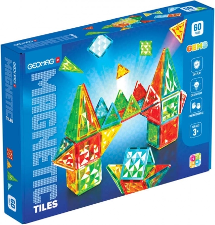 Geomag Gems Rocket mágneses lapkák 60 db