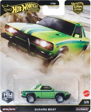 Hot Wheels Premium Subaru Brat gyűjtői modell 1:64