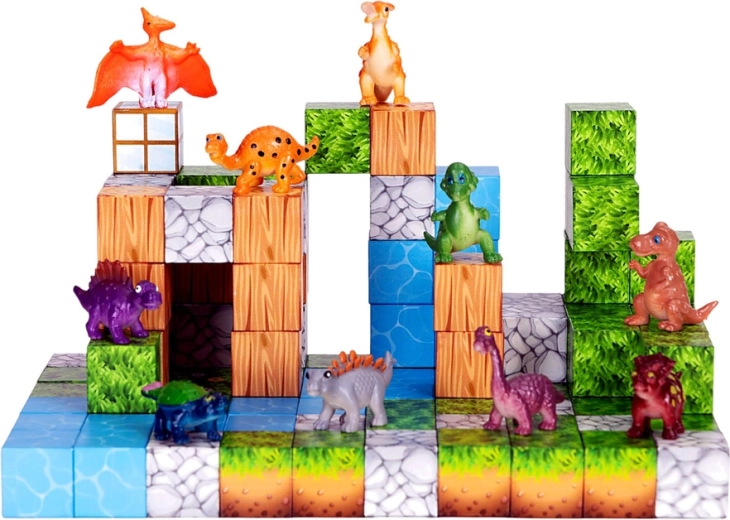 Kreatív 3D természet- és dinoszauruszvilág