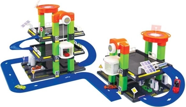 Háromszintes Mega Garázs Mochtoys