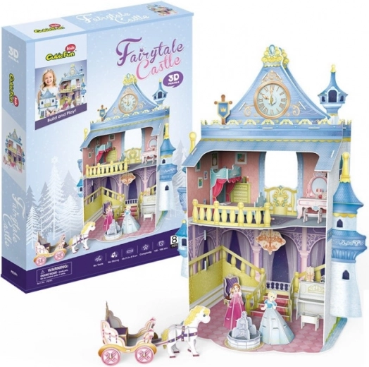 CubicFun 3D puzzle mesebeli kastély, 81 darab