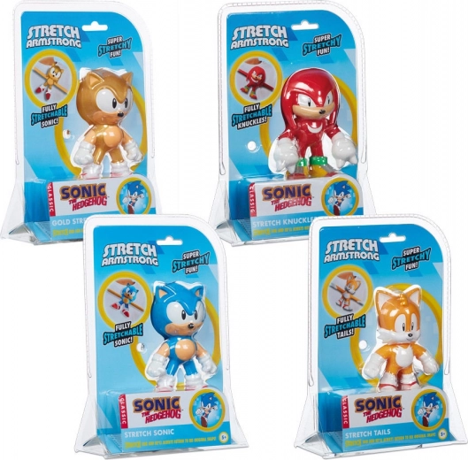 Nyújtható SONIC THE HEDGEHOG figura 13 cm
