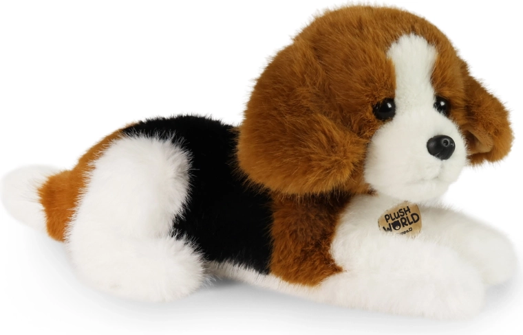 Plüss beagle kutya, 22 cm – Eco-friendly Plush World