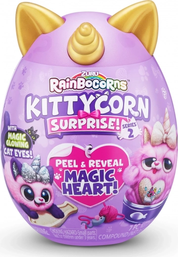 Rainbocorns cica tojásban – lila–arany, 2. sorozat