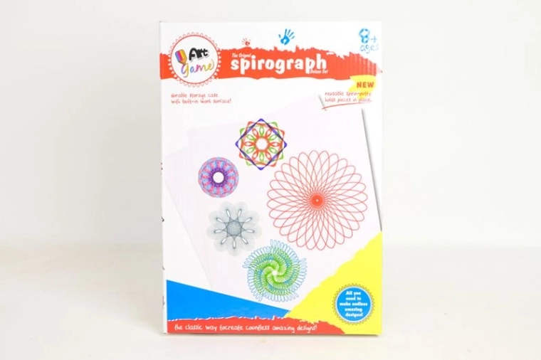 Spirográf kreatív készlet geometriai minták rajzolásához