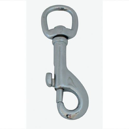 Forgó karabiner 80 × 20 mm, króm, 10 db csomag