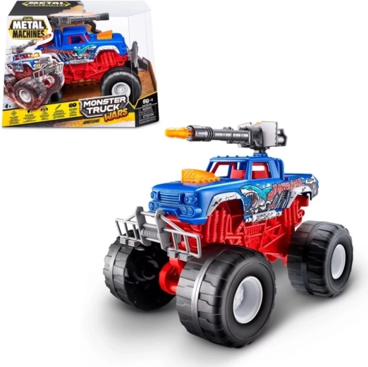 Fém Monster Truck kisautó Metal Machines