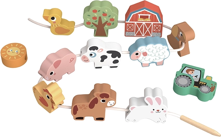 2Kids Toys Fűzögető játék – Farm