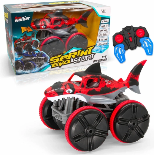 RC kétéltű autó - cápa