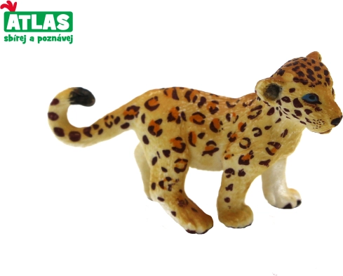 Leopárdkölyök figura 5,5 cm
