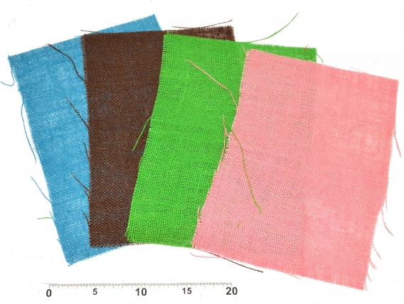 Textildekorációk A4 – 10 db-os készlet