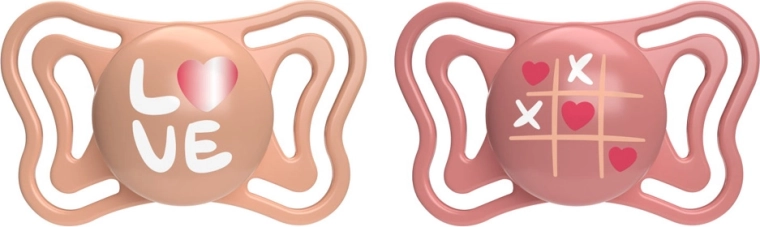 Chicco Physio Light szilikon cumik rózsaszín 16–36 hónapos korig, 2 db