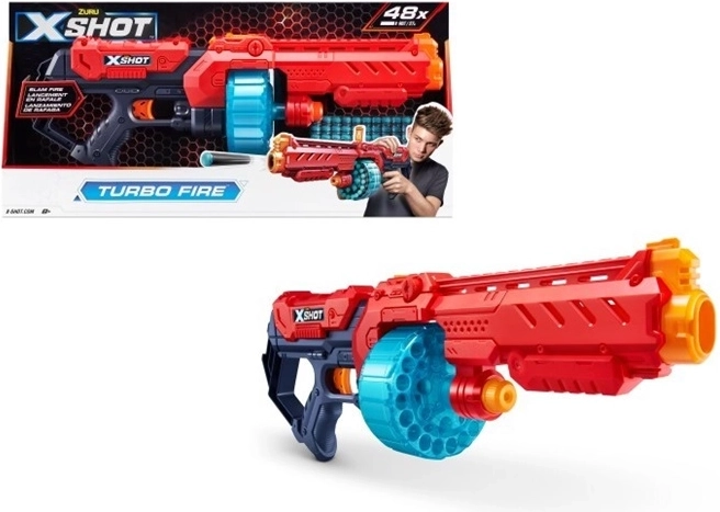 ZURU X-Shot Excel Turbo Fire habszivacs nyíllövő