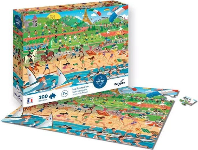 Sentosphere puzzle nyári sportok 200 darabos