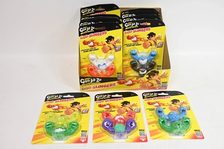 Heroes of Goo Jit Zu GooSlinger Meteor madness – 2 db nyújtható figura szett