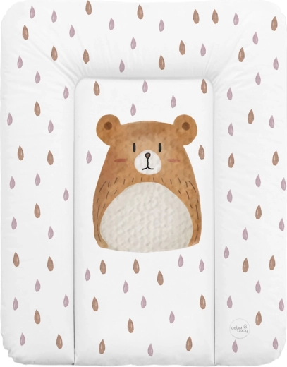 Ceba Baby puha pelenkázó alátét 50 × 70 cm Basic Bear Buddy - 1 db