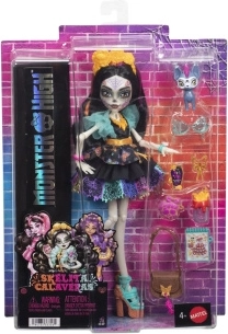 Monster High baba Skelita Calaveras kiegészítőkkel