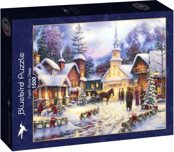 Bluebird puzzle Mély hit 1500 darabos