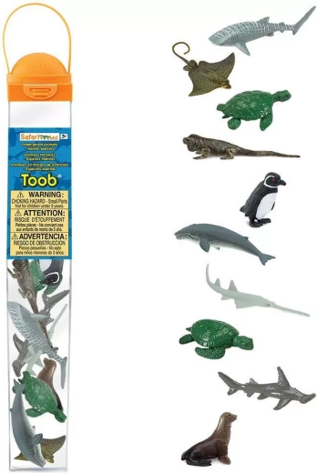 Safari Ltd. Toobs tubus – veszélyeztetett tengeri fajok