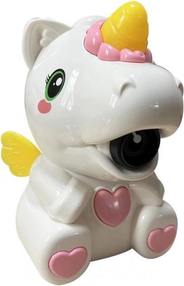 Egyszarvú buborékfújó gép