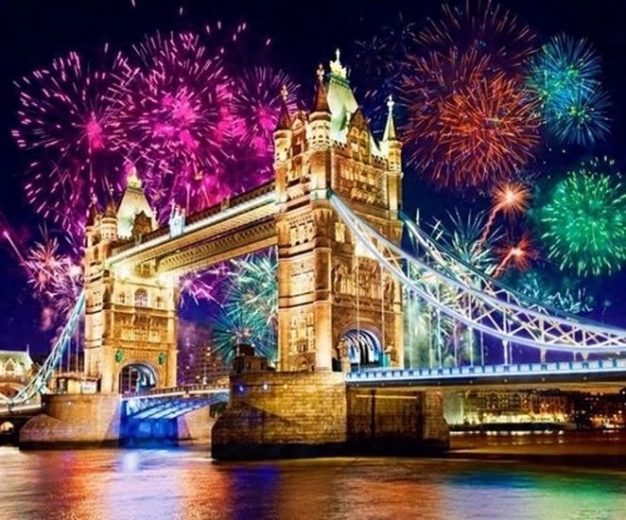 Norimpex festés számok szerint Londoni Tower Bridge 40 × 50 cm