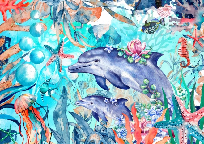 Hozzuk létre a hullámokat puzzle, 1000 darab