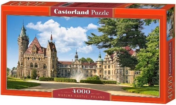 Moszna kastély puzzle Lengyelország 4000 darab